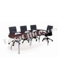 Oval Conference Table with Abies Leg